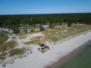 Sudersand strand strandcampingen